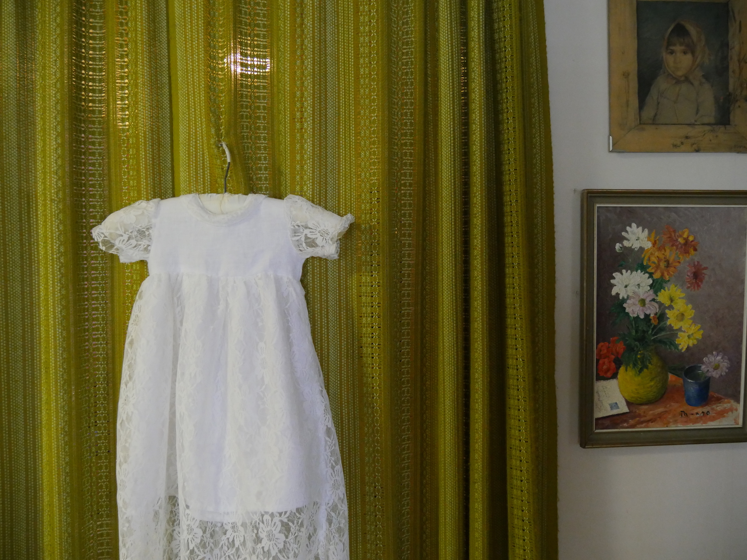 christening gown DIY